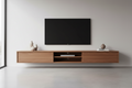 Suspended TV console